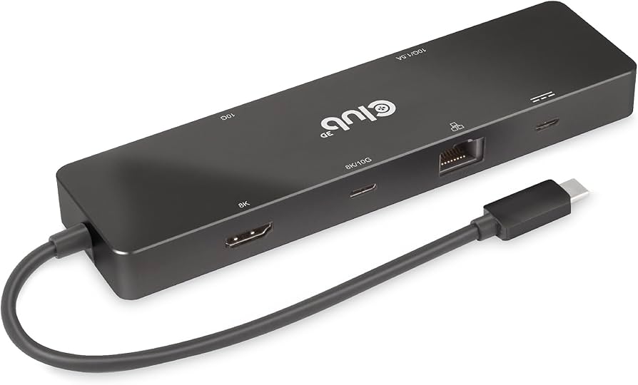 Amazon | Club 3D USB Gen2 Type C 6-in-1 ハブ HDMI/USB C